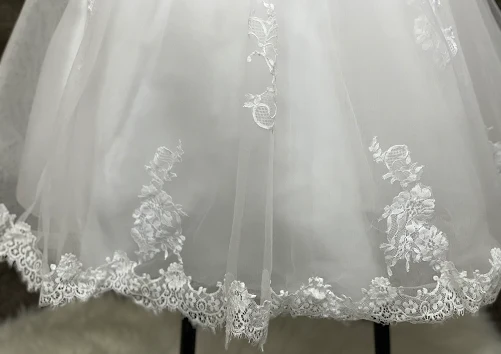 Macis Design Delicate Lace And Tulle Communion Gown T1851 - Image 3